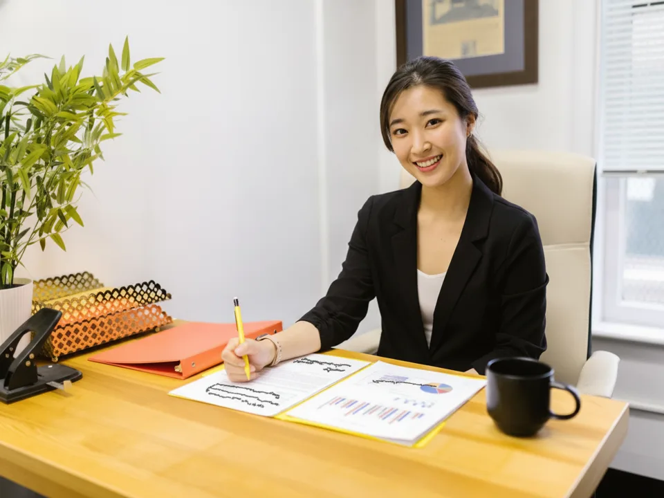 Reviewing results with a smile